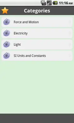 Physics Formulas (Free) android App screenshot 2